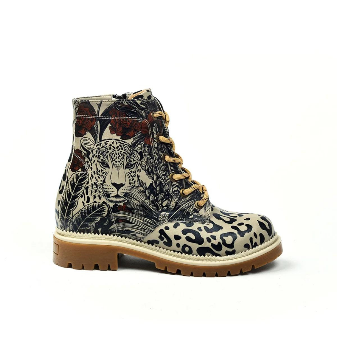 Stylische Stiefel mit Leopardenmuster 🐆