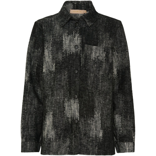 LaMarta-Stylisches schwarzes MdcPaula Overshirt - LaMarta