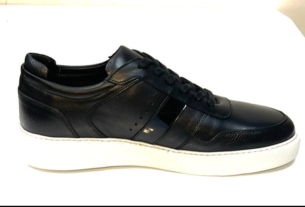 Sneakers-LM/H0027/BLK/WHT