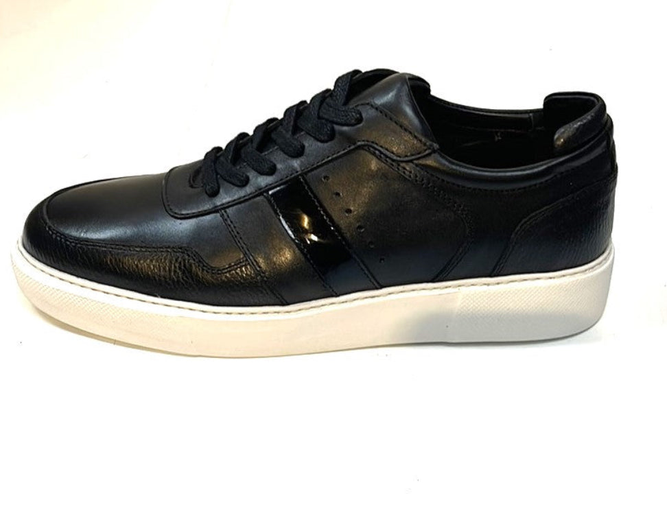 Sneakers-LM/H0027/BLK/WHT