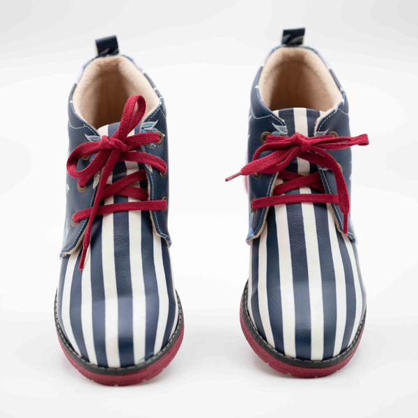Zebra Boots für einen faszinierenden Look! 🦓