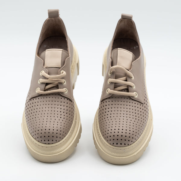 Sneaker-Style Halbschuh Damen mit Absatz|Sommerschuhe - LaMarta