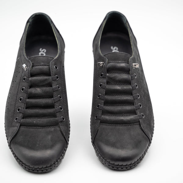 Herren Mokassins in Schwarz| Bequeme Slip-On Freizeitschuhe - LaMarta