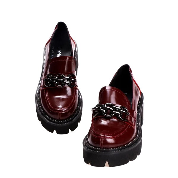 Ewige Klasse- glossy Rot Boots| Halbschuhe