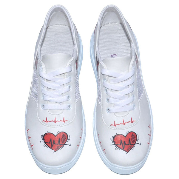 Sommerliche Damen Sneaker HEARTBEAT